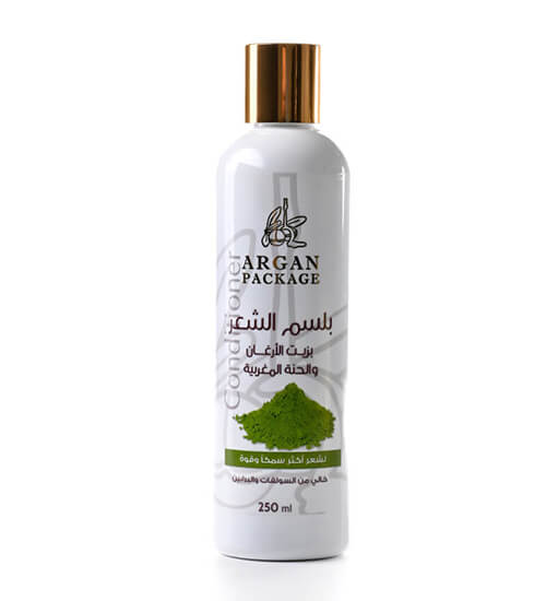 بلسم بزيت الأرغان و الحنة المغربية 250مل