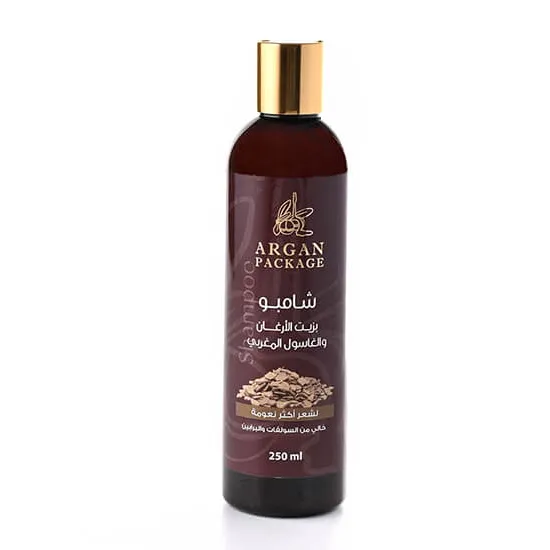شامبو بزيت الأرغان و الغاسول المغربي 250مل