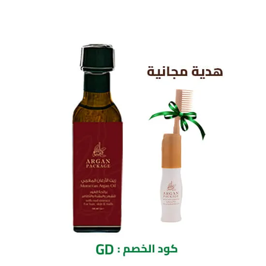 زيت الأرغان المغربي برائحة العود 100 مل
