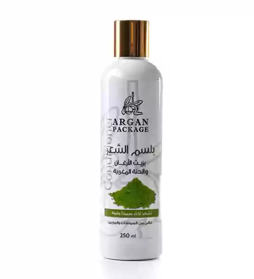 بلسم بزيت الأرغان و الحنة المغربية 250مل