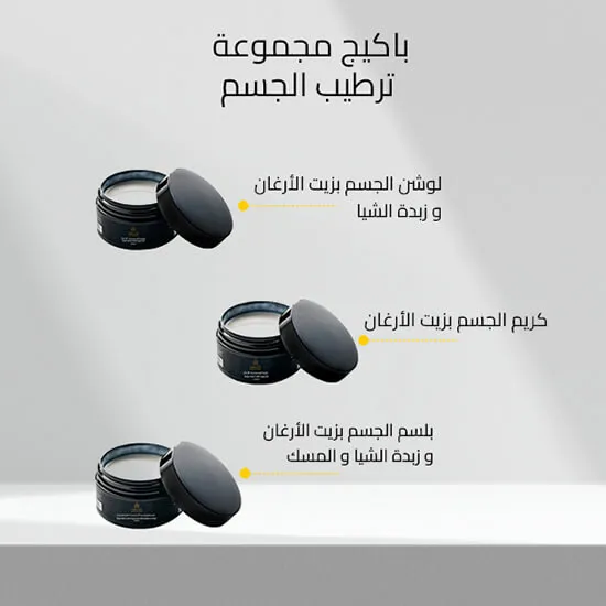 خصم خاص لمجموعة ترطيب الجسم