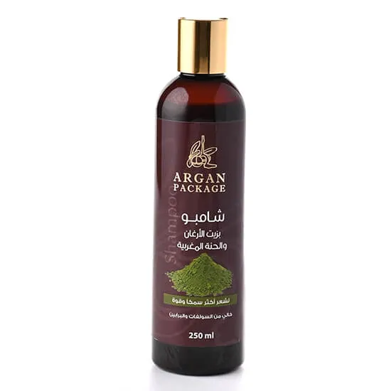 شامبو بزيت الأرغان و الحنة المغربية 250مل