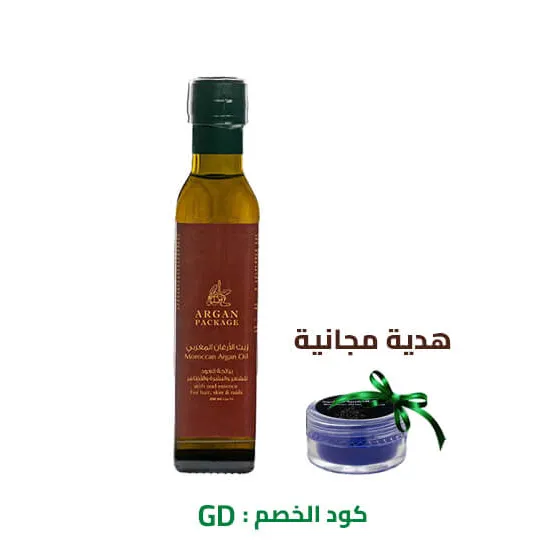 زيت الأرغان المغربي برائحة العود 250 مل